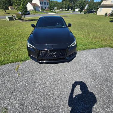 Black 2021 INFINITI Q60 3.0t Red Sport 400