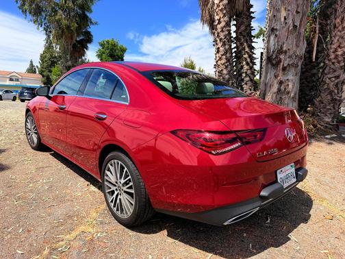 Red 2022 Mercedes-Benz CLA 250 Base