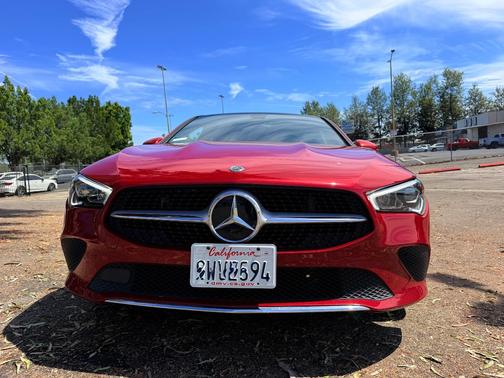 Red 2022 Mercedes-Benz CLA 250 Base