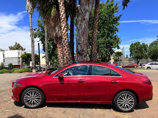 Red 2022 Mercedes-Benz CLA 250 Base