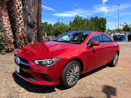 Red 2022 Mercedes-Benz CLA 250 Base