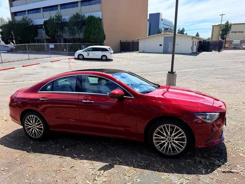 Red 2022 Mercedes-Benz CLA 250 Base