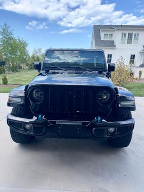Black 2021 Jeep Wrangler Unlimited 4xe High Altitude