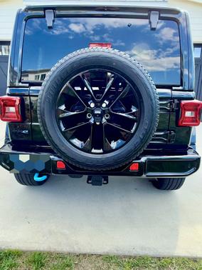 Black 2021 Jeep Wrangler Unlimited 4xe High Altitude