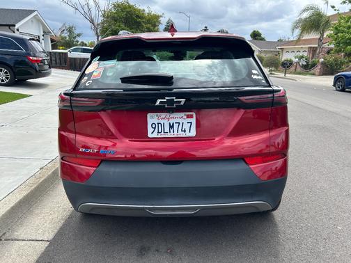 Red 2023 Chevrolet Bolt EUV LT