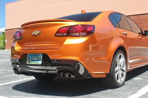 Orange 2017 Chevrolet SS Base
