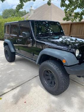 Black 2014 Jeep Wrangler Unlimited Rubicon
