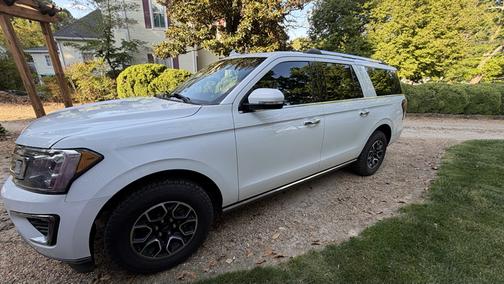 White 2019 Ford Expedition Max Limited