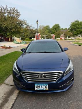 Blue 2016 Hyundai SONATA SE