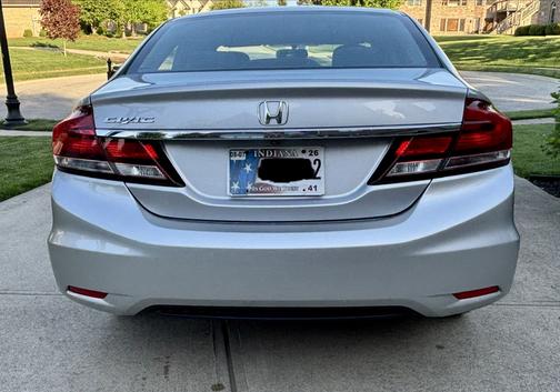Silver 2015 Honda Civic SE