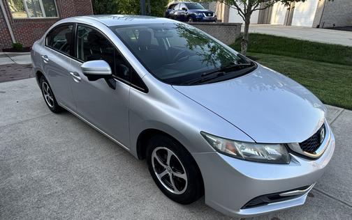 Silver 2015 Honda Civic SE