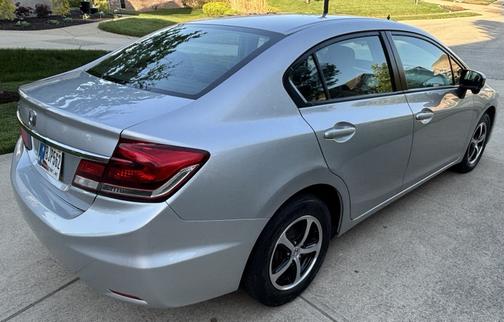 Silver 2015 Honda Civic SE
