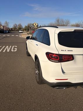 White 2021 Mercedes-Benz GLC 300 4MATIC