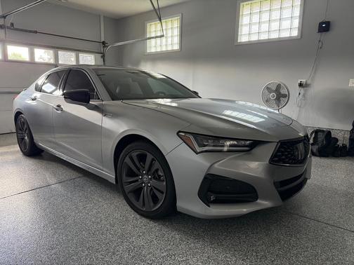 Silver 2023 Acura TLX A-Spec