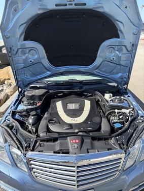 Blue 2011 Mercedes-Benz E-Class E 550