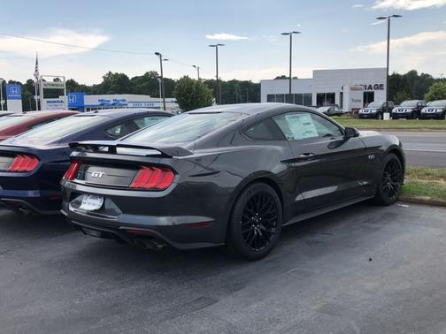 Gray 2018 Ford Mustang GT