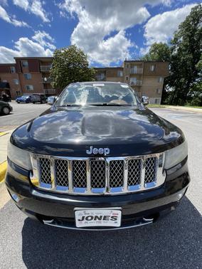 Black 2012 Jeep Grand Cherokee Overland