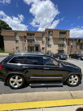 Black 2012 Jeep Grand Cherokee Overland