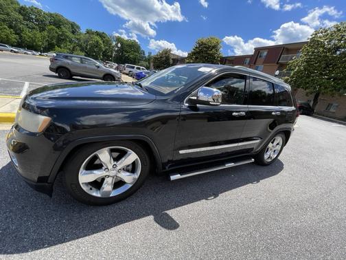 Black 2012 Jeep Grand Cherokee Overland