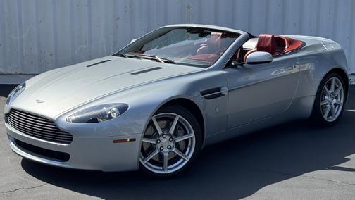 Silver 2008 Aston Martin V8 Vantage Base
