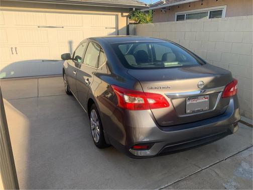 Gray 2017 Nissan Sentra S