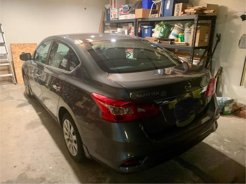 Gray 2017 Nissan Sentra S