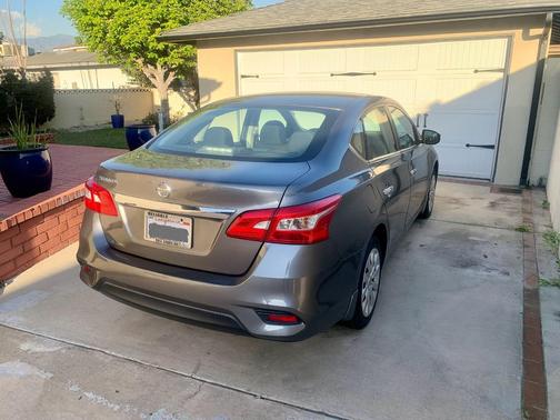 Gray 2017 Nissan Sentra S
