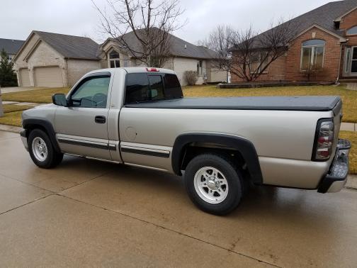 Silver 2001 Chevrolet Silverado 1500 Base