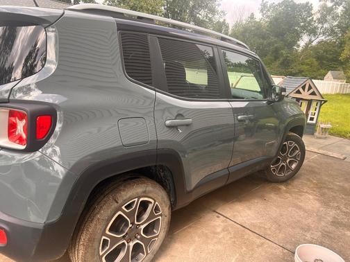 Blue 2017 Jeep Renegade Limited