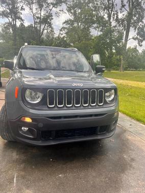 Blue 2017 Jeep Renegade Limited