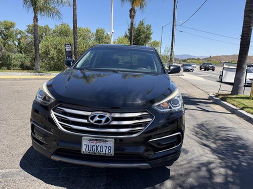 Black 2017 Hyundai Santa Fe Sport 2.4L