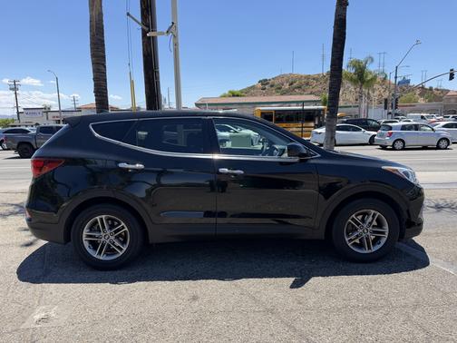 Black 2017 Hyundai Santa Fe Sport 2.4L