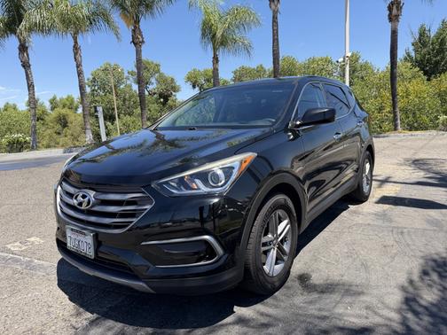 Black 2017 Hyundai Santa Fe Sport 2.4L