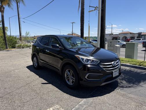 Black 2017 Hyundai Santa Fe Sport 2.4L