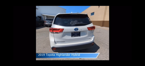 2019 Toyota Highlander Hybrid XLE