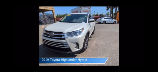 2019 Toyota Highlander Hybrid XLE