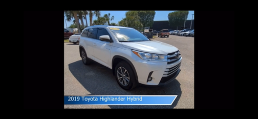 2019 Toyota Highlander Hybrid XLE