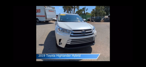 2019 Toyota Highlander Hybrid XLE