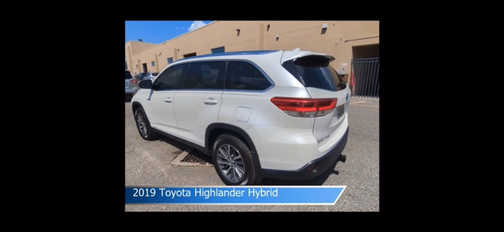 2019 Toyota Highlander Hybrid XLE
