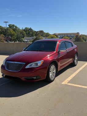 Red 2011 Chrysler 200 Limited