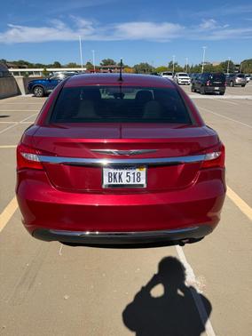 Red 2011 Chrysler 200 Limited