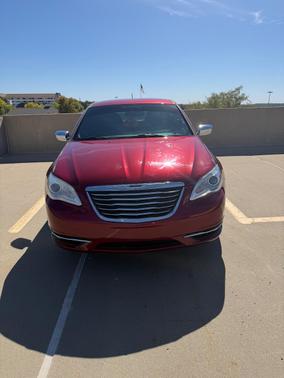Red 2011 Chrysler 200 Limited
