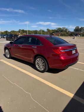 Red 2011 Chrysler 200 Limited