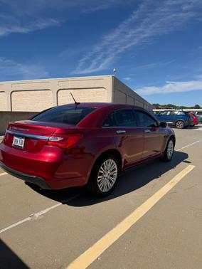Red 2011 Chrysler 200 Limited