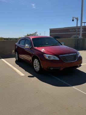 Red 2011 Chrysler 200 Limited