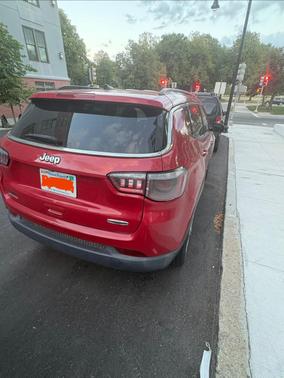 Red 2019 Jeep Compass Latitude