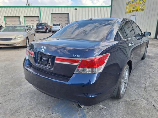 Blue 2011 Honda Accord EX-L