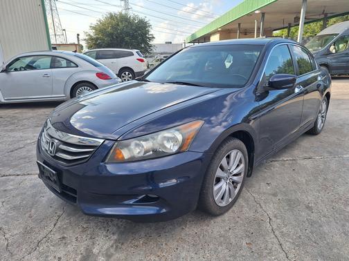 Blue 2011 Honda Accord EX-L