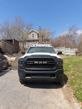 White 2022 RAM 1500 Big Horn