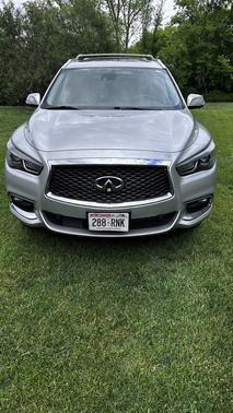 Silver 2019 INFINITI QX60 LUXE